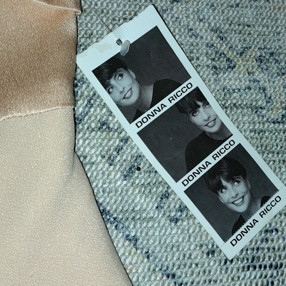 Donna Ricco New York Petite Short Sleeve Midi Semi Formal Dress Copper Pink sz 4 - Picture 4 of 11